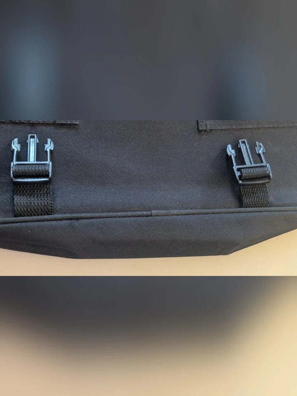 Vintage CENTRIXX Classic Black Canvas Messenger Shoulder Bag 16